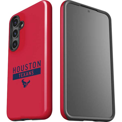 NFL Houston Texans Red Performance Series Galaxy S25 Impact Case